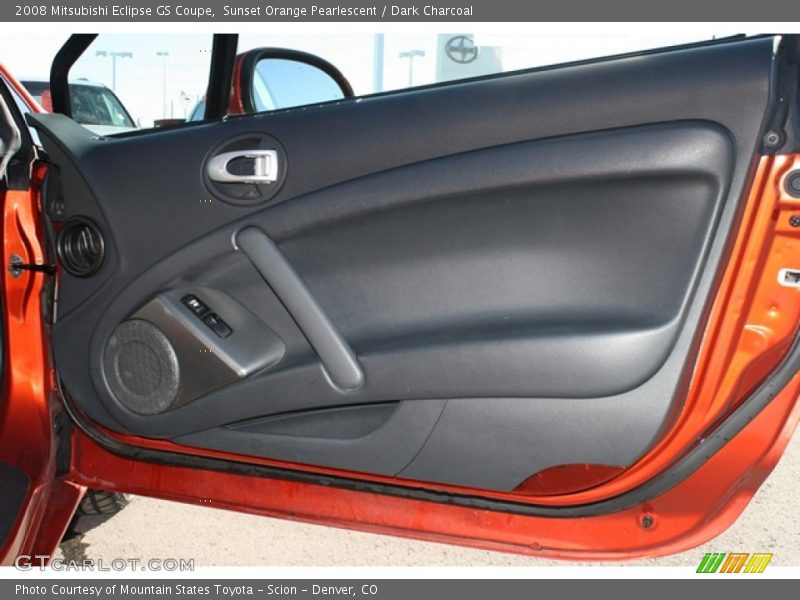 Sunset Orange Pearlescent / Dark Charcoal 2008 Mitsubishi Eclipse GS Coupe