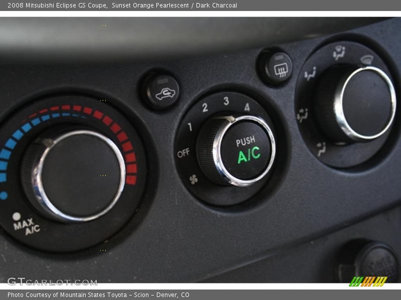 Sunset Orange Pearlescent / Dark Charcoal 2008 Mitsubishi Eclipse GS Coupe