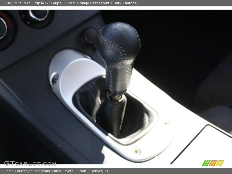 Sunset Orange Pearlescent / Dark Charcoal 2008 Mitsubishi Eclipse GS Coupe