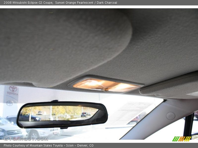 Sunset Orange Pearlescent / Dark Charcoal 2008 Mitsubishi Eclipse GS Coupe