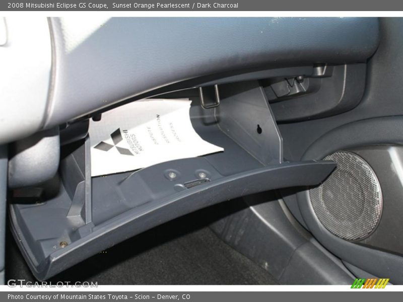 Sunset Orange Pearlescent / Dark Charcoal 2008 Mitsubishi Eclipse GS Coupe