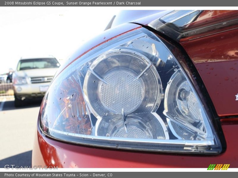 Sunset Orange Pearlescent / Dark Charcoal 2008 Mitsubishi Eclipse GS Coupe