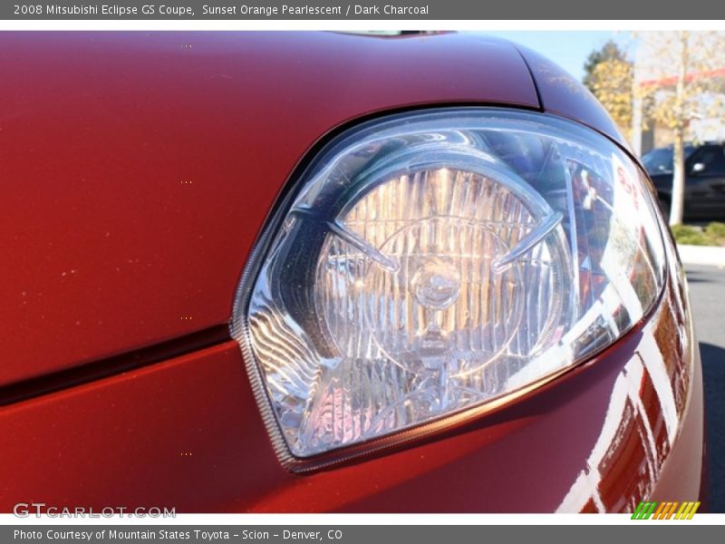 Sunset Orange Pearlescent / Dark Charcoal 2008 Mitsubishi Eclipse GS Coupe
