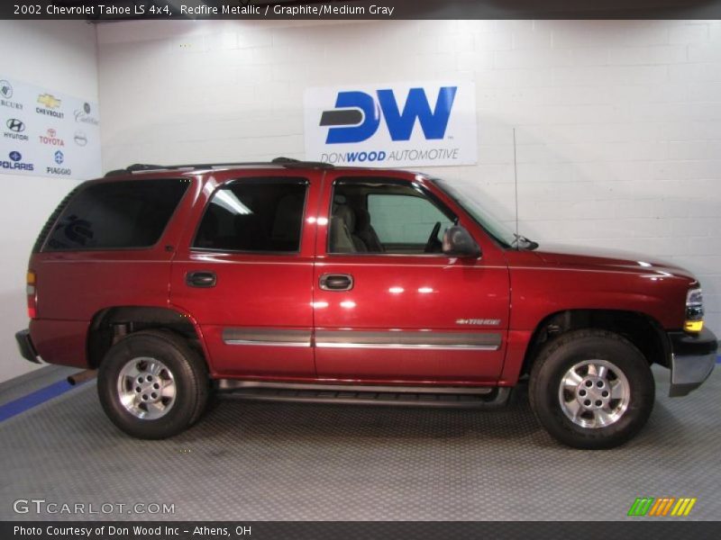Redfire Metallic / Graphite/Medium Gray 2002 Chevrolet Tahoe LS 4x4