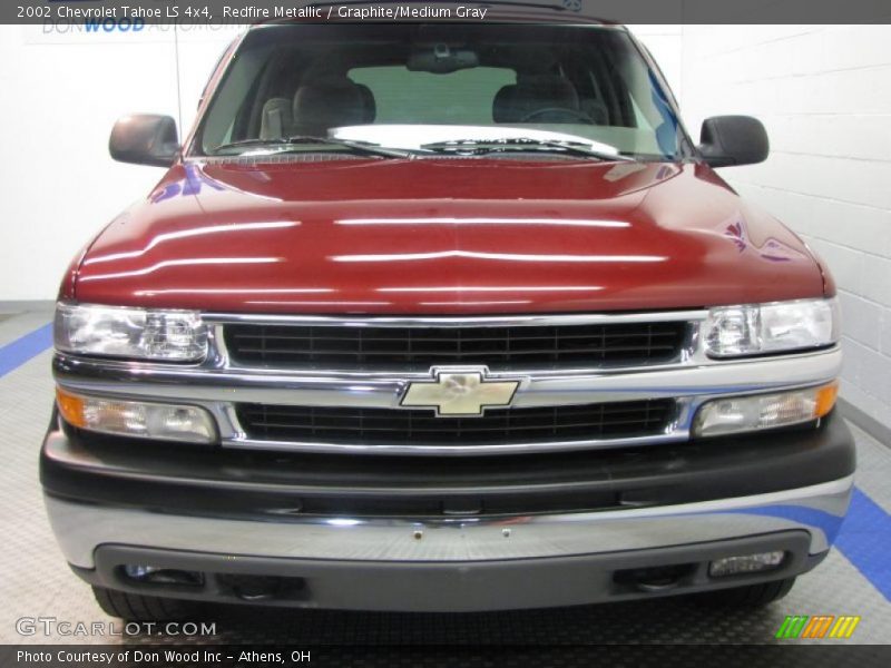 Redfire Metallic / Graphite/Medium Gray 2002 Chevrolet Tahoe LS 4x4