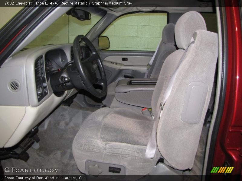 Redfire Metallic / Graphite/Medium Gray 2002 Chevrolet Tahoe LS 4x4