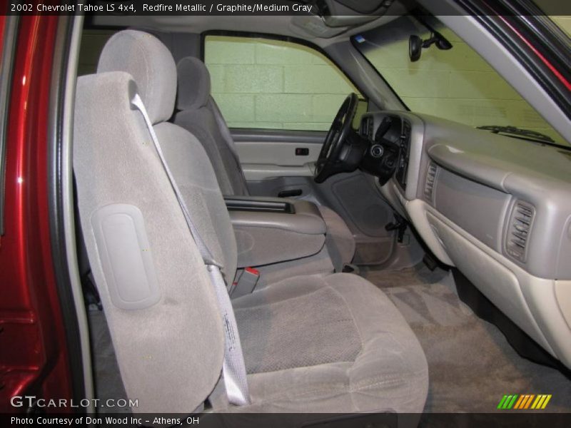 Redfire Metallic / Graphite/Medium Gray 2002 Chevrolet Tahoe LS 4x4