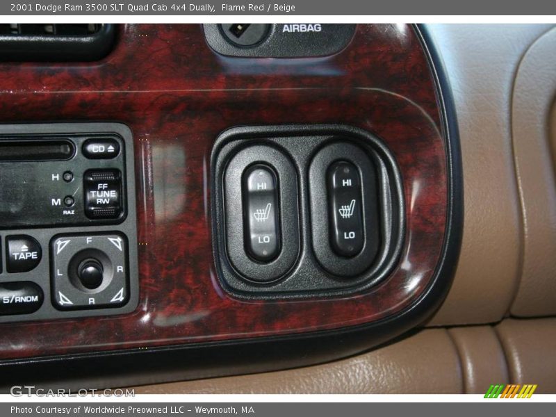 Controls of 2001 Ram 3500 SLT Quad Cab 4x4 Dually