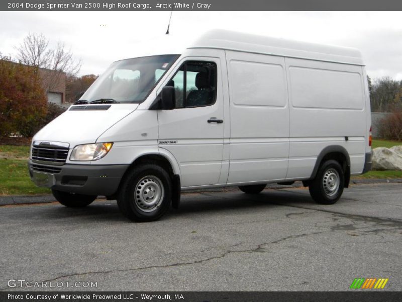 Arctic White / Gray 2004 Dodge Sprinter Van 2500 High Roof Cargo