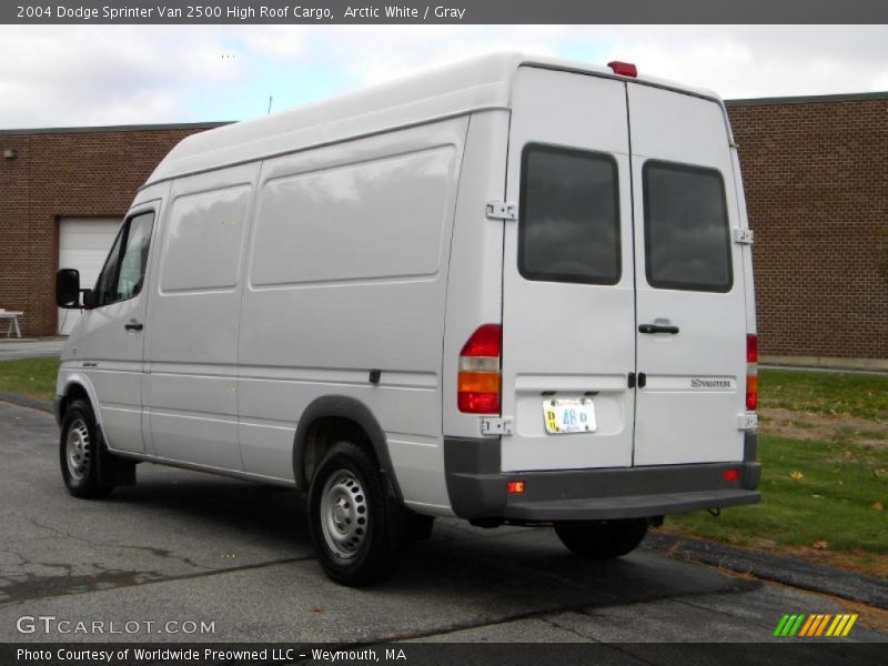 Arctic White / Gray 2004 Dodge Sprinter Van 2500 High Roof Cargo