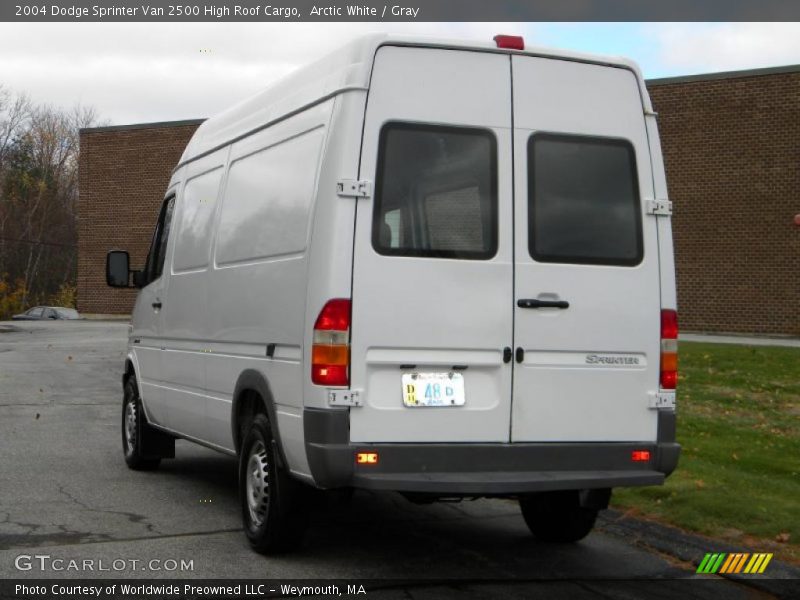 Arctic White / Gray 2004 Dodge Sprinter Van 2500 High Roof Cargo