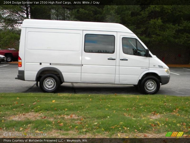 Arctic White / Gray 2004 Dodge Sprinter Van 2500 High Roof Cargo