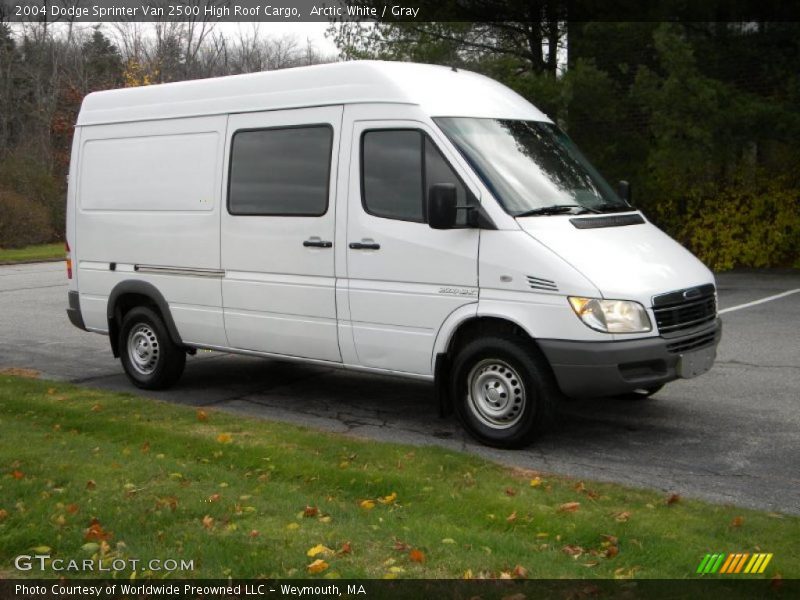 Arctic White / Gray 2004 Dodge Sprinter Van 2500 High Roof Cargo