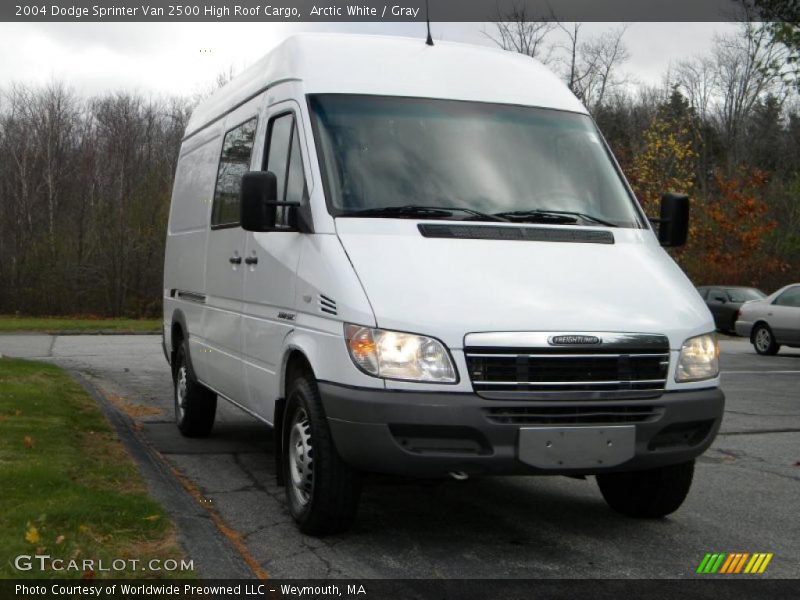 Arctic White / Gray 2004 Dodge Sprinter Van 2500 High Roof Cargo
