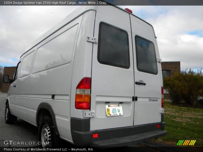 Arctic White / Gray 2004 Dodge Sprinter Van 2500 High Roof Cargo