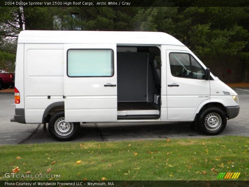 Arctic White / Gray 2004 Dodge Sprinter Van 2500 High Roof Cargo