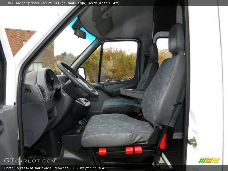 Arctic White / Gray 2004 Dodge Sprinter Van 2500 High Roof Cargo