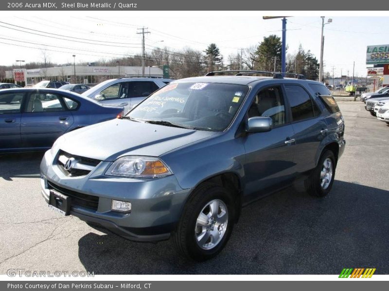 Steel Blue Metallic / Quartz 2006 Acura MDX