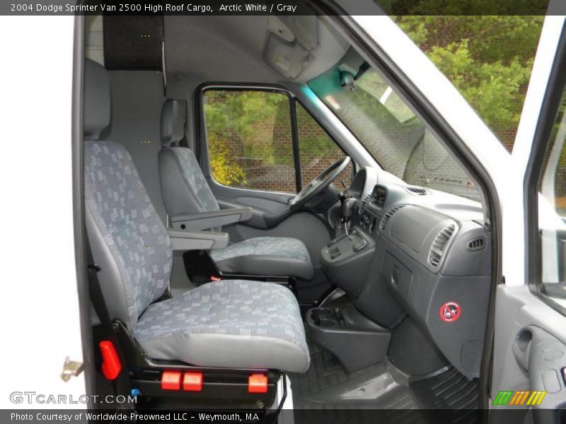 Arctic White / Gray 2004 Dodge Sprinter Van 2500 High Roof Cargo