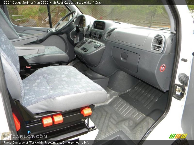 Arctic White / Gray 2004 Dodge Sprinter Van 2500 High Roof Cargo