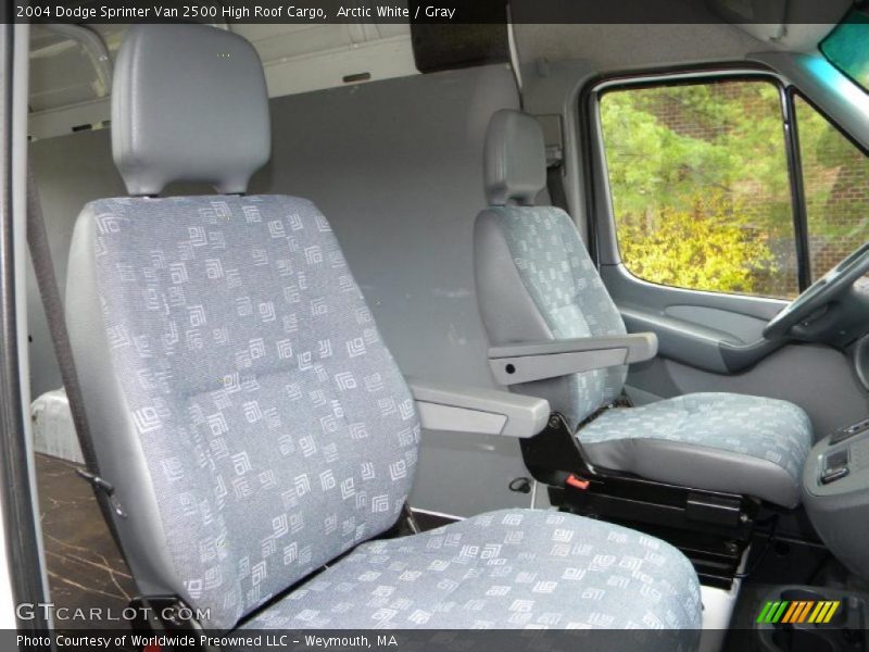 Arctic White / Gray 2004 Dodge Sprinter Van 2500 High Roof Cargo