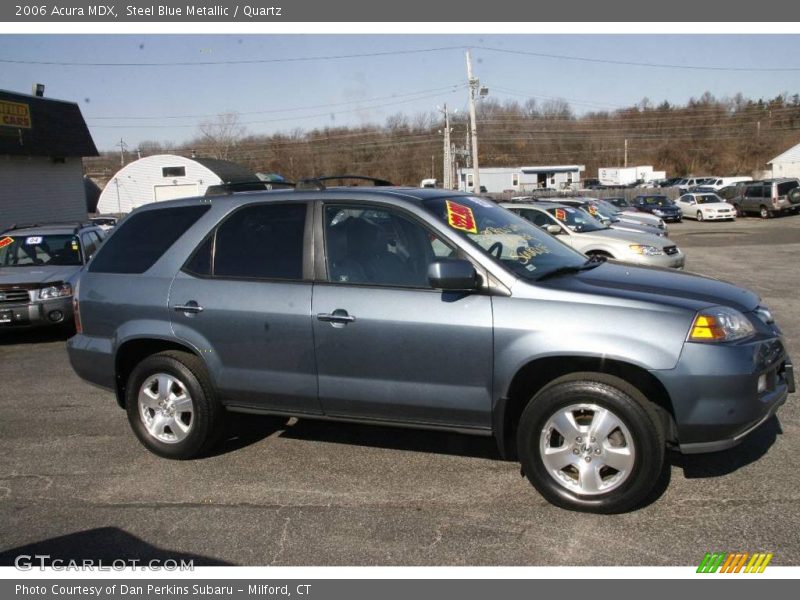 Steel Blue Metallic / Quartz 2006 Acura MDX