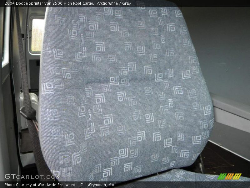Arctic White / Gray 2004 Dodge Sprinter Van 2500 High Roof Cargo