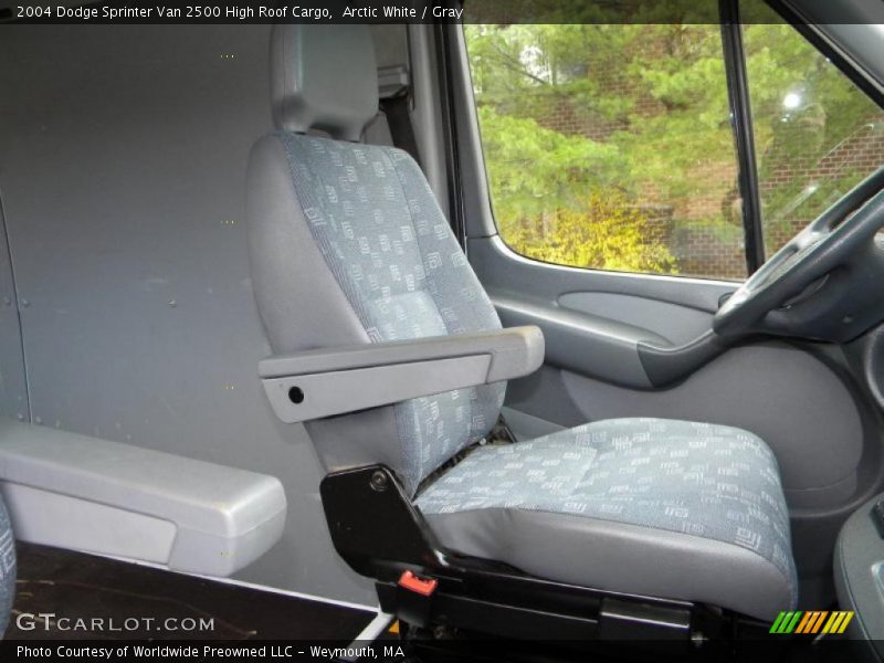 Arctic White / Gray 2004 Dodge Sprinter Van 2500 High Roof Cargo