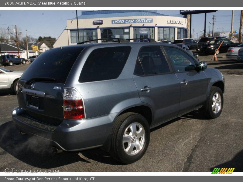 Steel Blue Metallic / Quartz 2006 Acura MDX