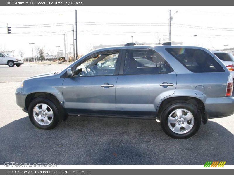 Steel Blue Metallic / Quartz 2006 Acura MDX