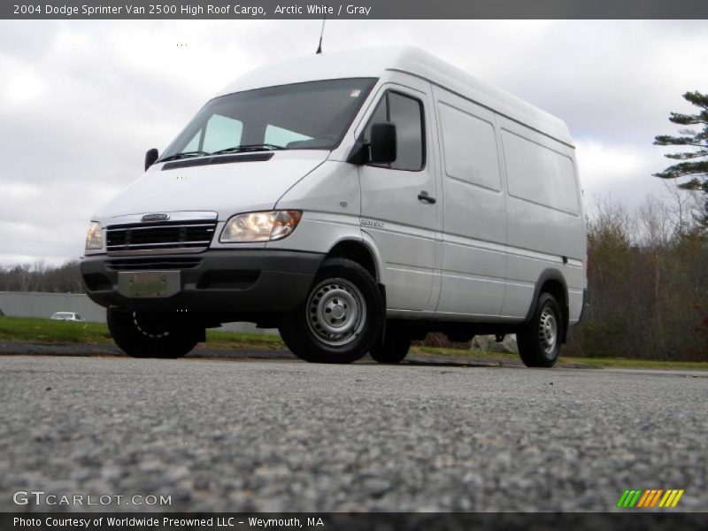  2004 Sprinter Van 2500 High Roof Cargo Arctic White