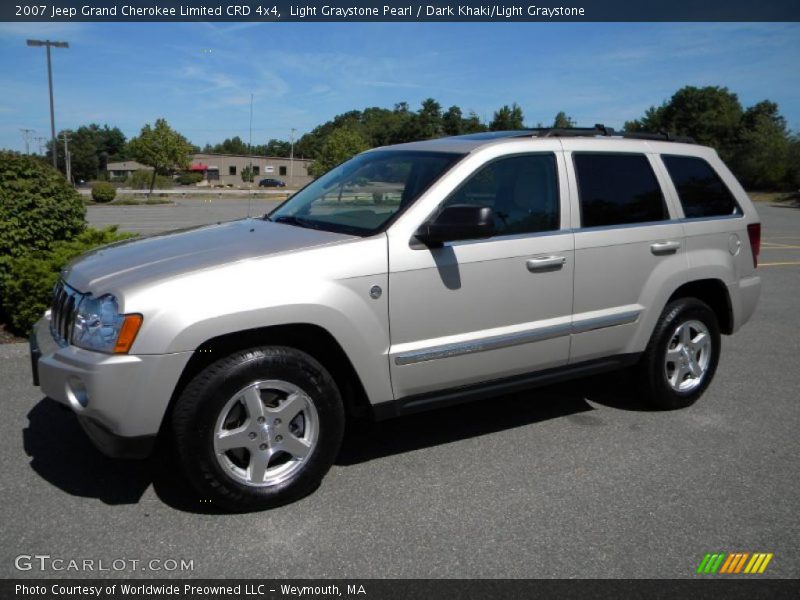  2007 Grand Cherokee Limited CRD 4x4 Light Graystone Pearl