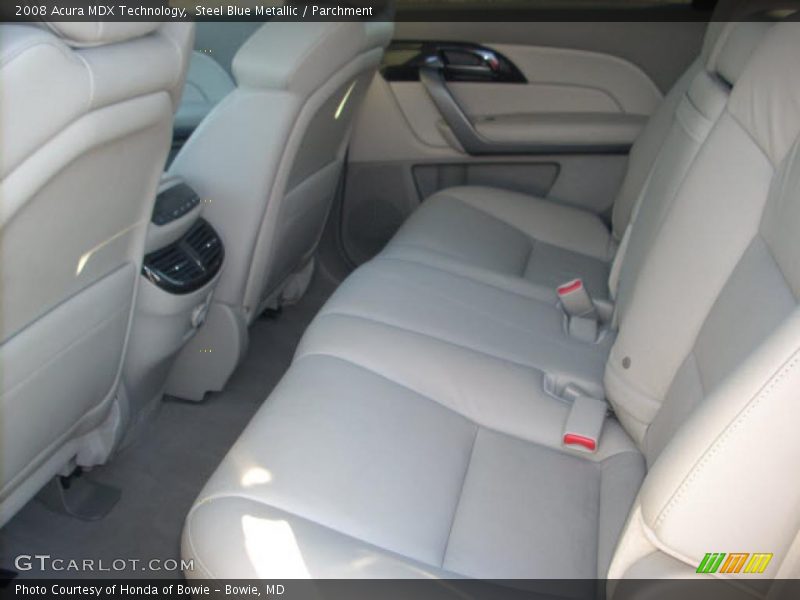 Steel Blue Metallic / Parchment 2008 Acura MDX Technology
