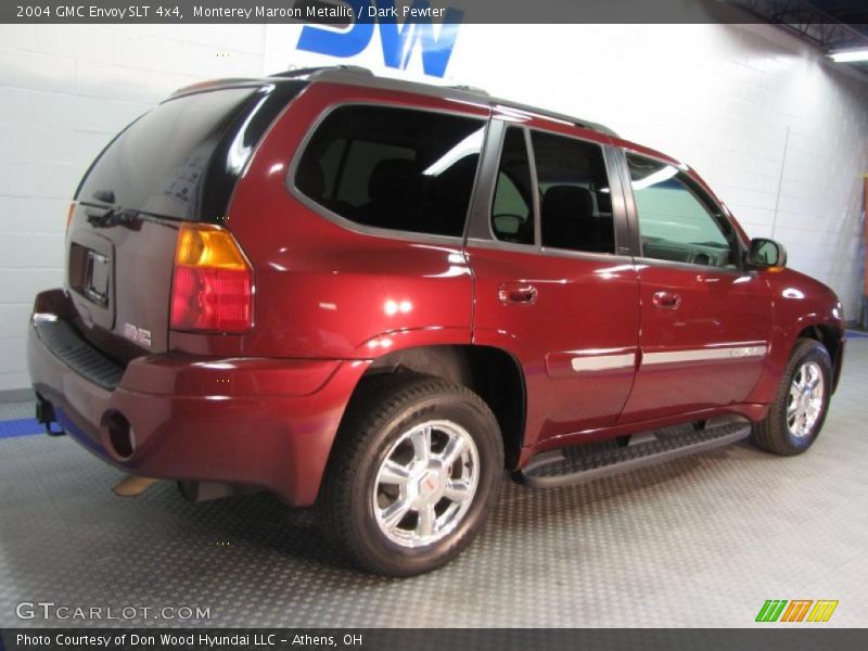 Monterey Maroon Metallic / Dark Pewter 2004 GMC Envoy SLT 4x4