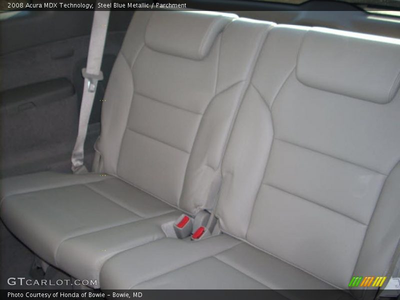 Steel Blue Metallic / Parchment 2008 Acura MDX Technology