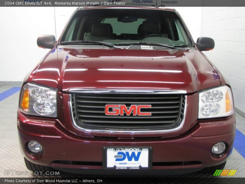Monterey Maroon Metallic / Dark Pewter 2004 GMC Envoy SLT 4x4