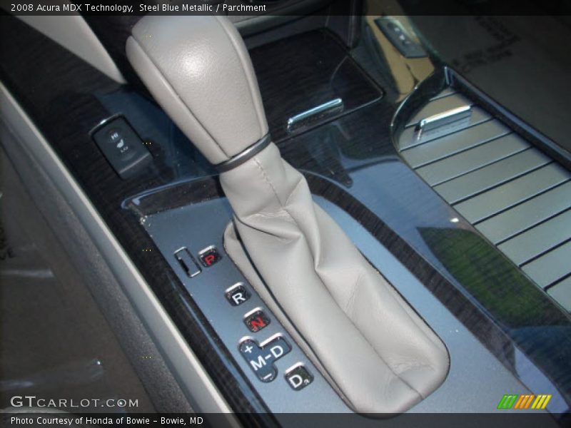 Steel Blue Metallic / Parchment 2008 Acura MDX Technology