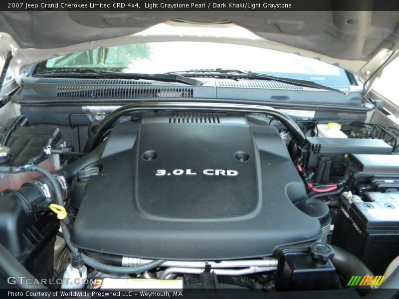  2007 Grand Cherokee Limited CRD 4x4 Engine - 3.0 Liter DOHC 24-Valve Turbo-Diesel V6