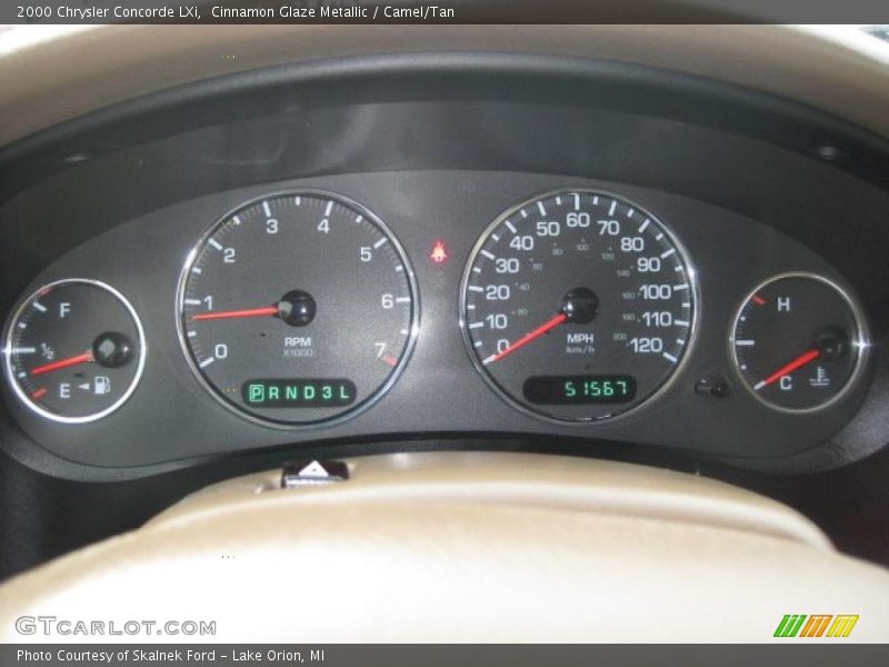 Cinnamon Glaze Metallic / Camel/Tan 2000 Chrysler Concorde LXi