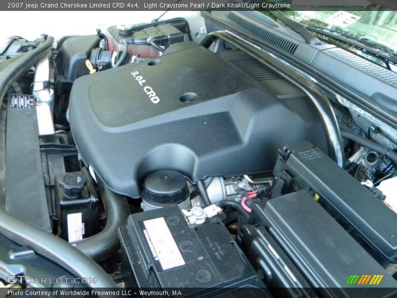  2007 Grand Cherokee Limited CRD 4x4 Engine - 3.0 Liter DOHC 24-Valve Turbo-Diesel V6