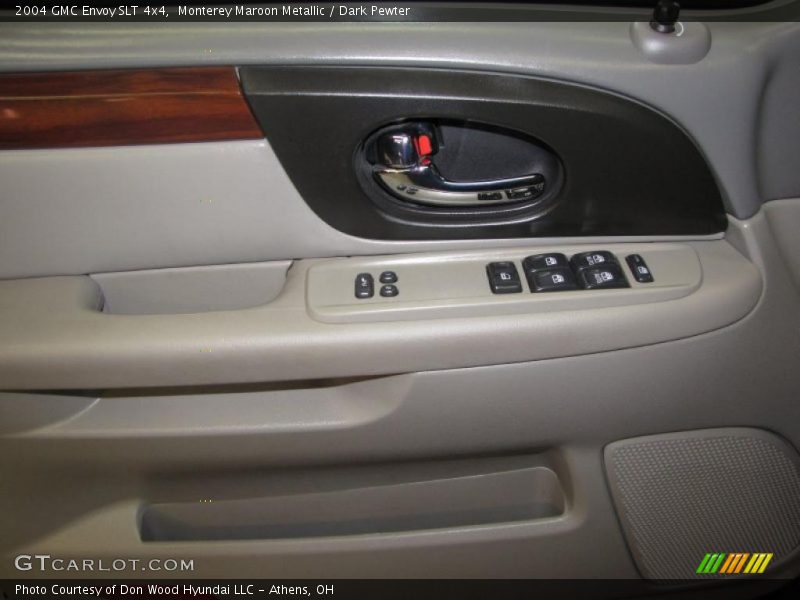 Monterey Maroon Metallic / Dark Pewter 2004 GMC Envoy SLT 4x4