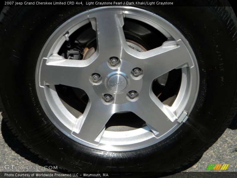  2007 Grand Cherokee Limited CRD 4x4 Wheel