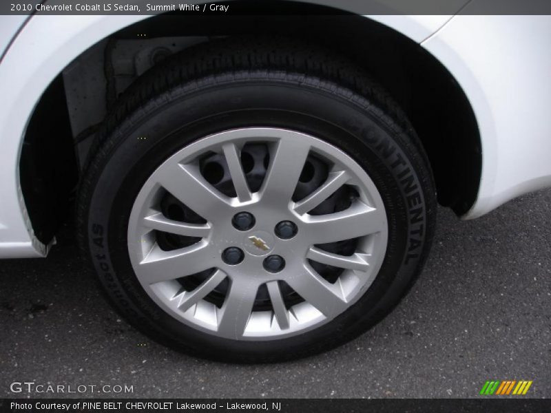 Summit White / Gray 2010 Chevrolet Cobalt LS Sedan