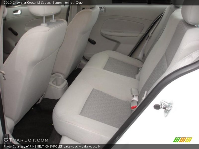 Summit White / Gray 2010 Chevrolet Cobalt LS Sedan