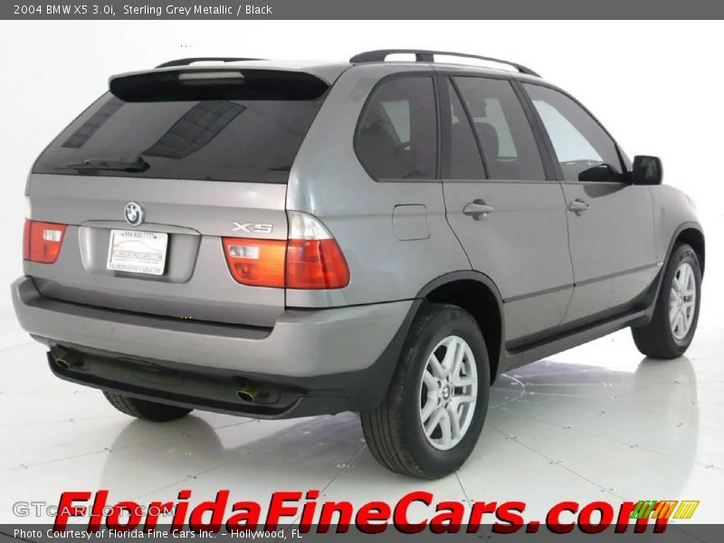 Sterling Grey Metallic / Black 2004 BMW X5 3.0i