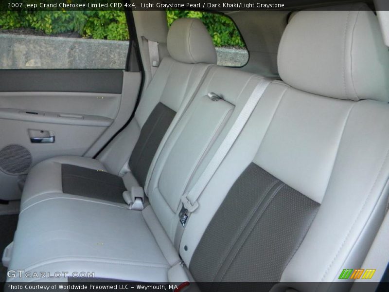 2007 Grand Cherokee Limited CRD 4x4 Dark Khaki/Light Graystone Interior
