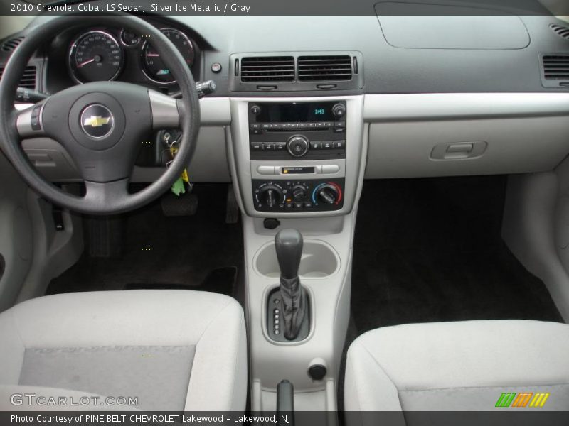 Silver Ice Metallic / Gray 2010 Chevrolet Cobalt LS Sedan