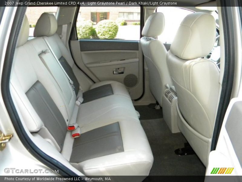  2007 Grand Cherokee Limited CRD 4x4 Dark Khaki/Light Graystone Interior