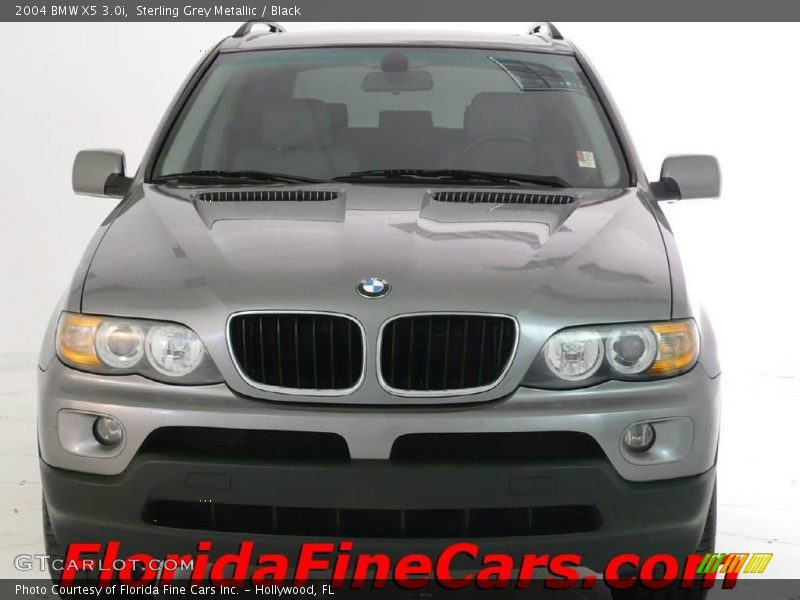 Sterling Grey Metallic / Black 2004 BMW X5 3.0i