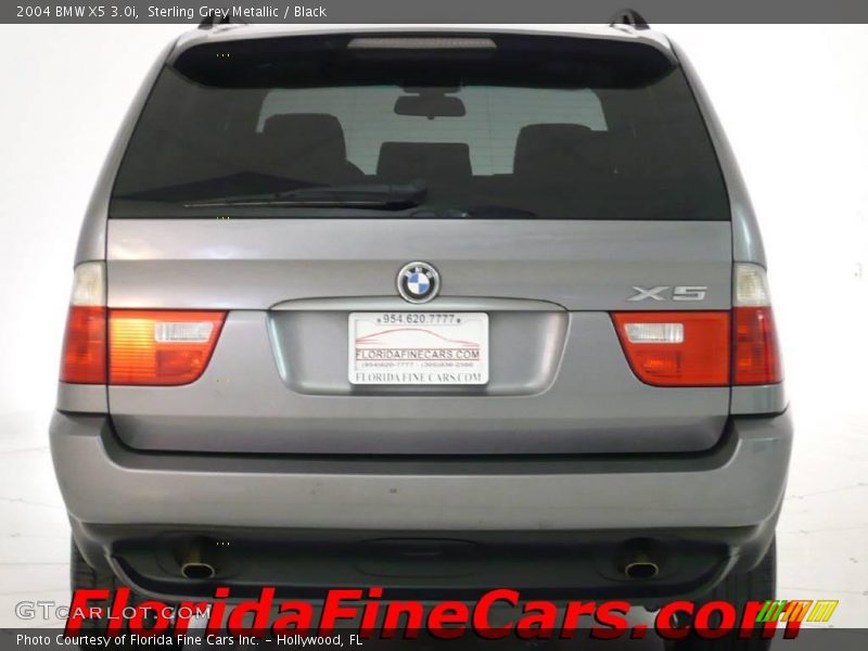 Sterling Grey Metallic / Black 2004 BMW X5 3.0i